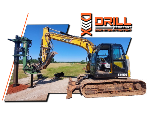 Drill Sergeant Excavator Attachment