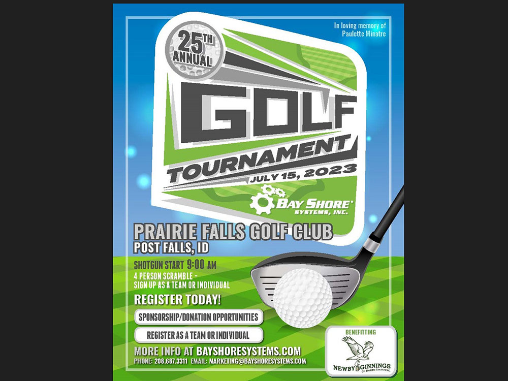 2023 Golf Tournament Flyer